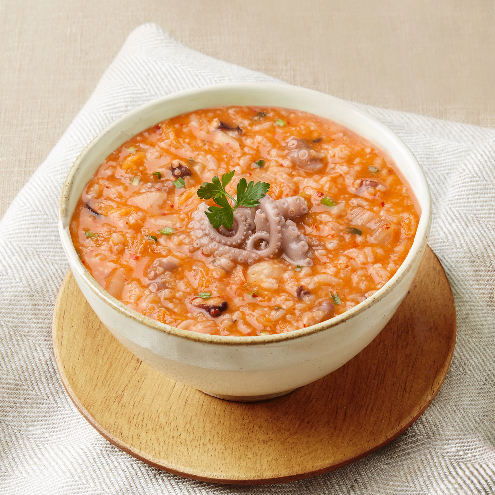 그곳에가면 HACCP 미다몰 김치 낙지죽 1kg(500g+500g) - 상품 이미지