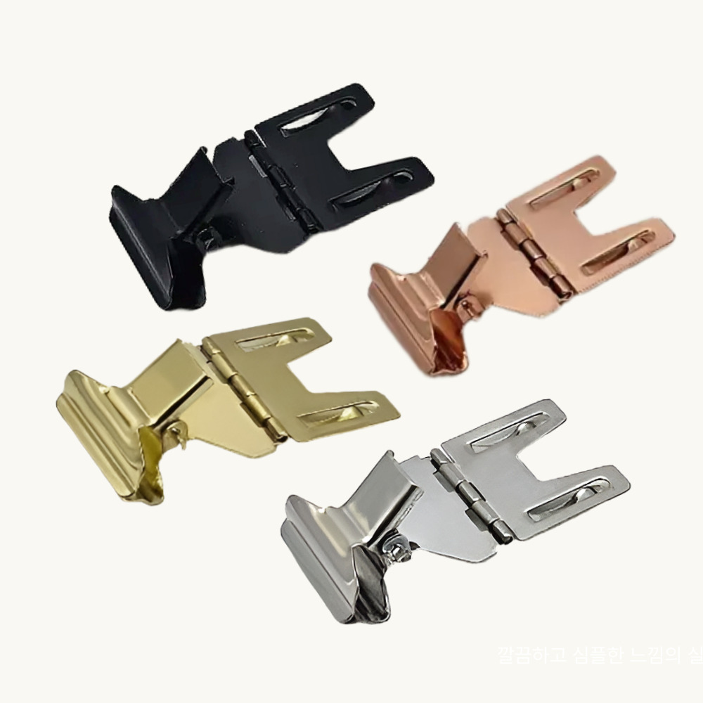 집게형 메탈 메모꽂이 네임꽂이 쇼카드 명함 메뉴 네임택 홀더 가격표 베이커리 이미지 4