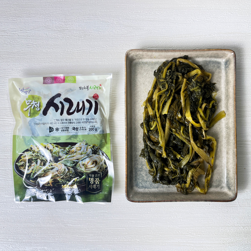 양구 펀치볼 시래기 200g x 10팩 무청 삶은 시래기 - 상세 이미지 3