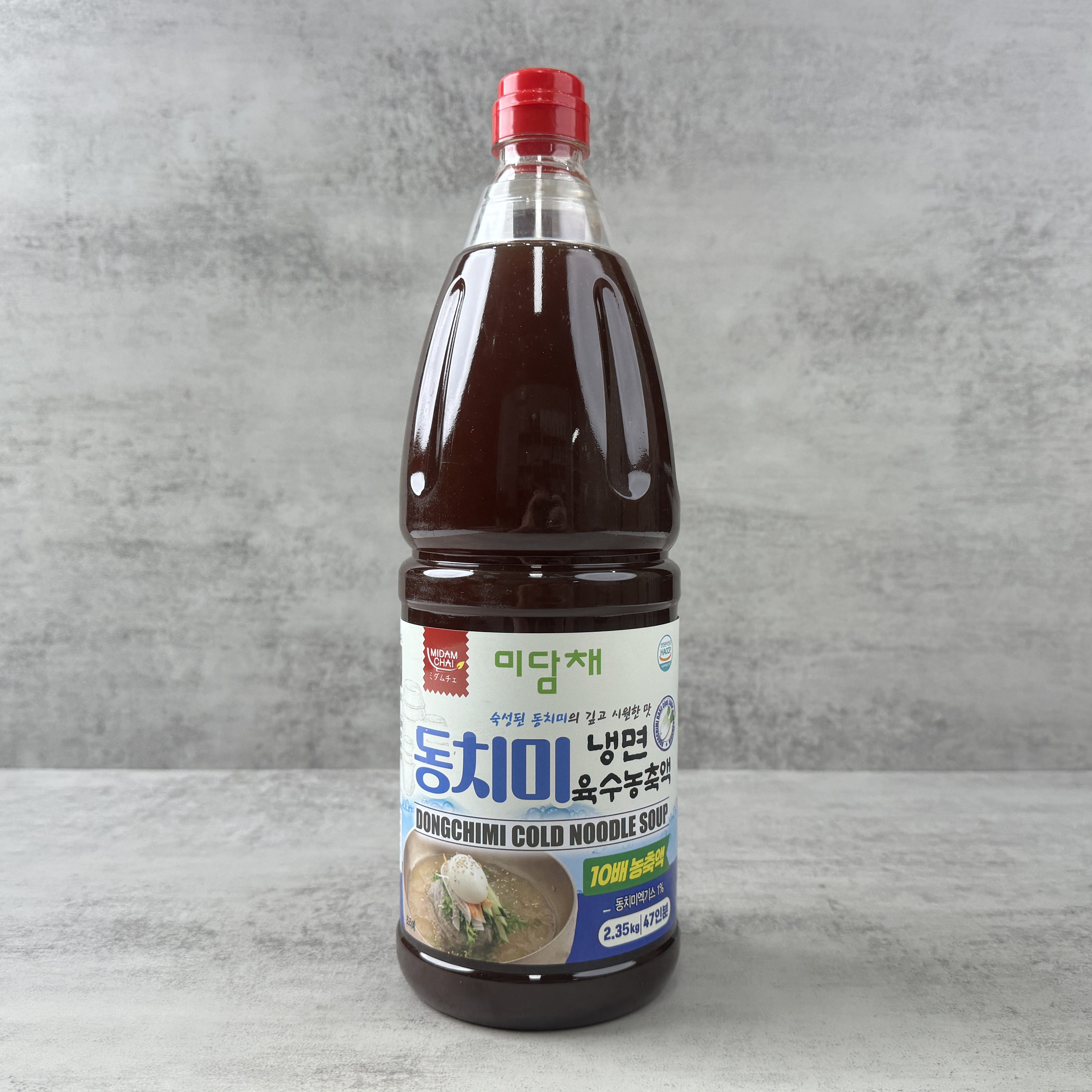 미담채 냉면 육수농축액 2.35kg 동치미 물냉면 비빔냉면