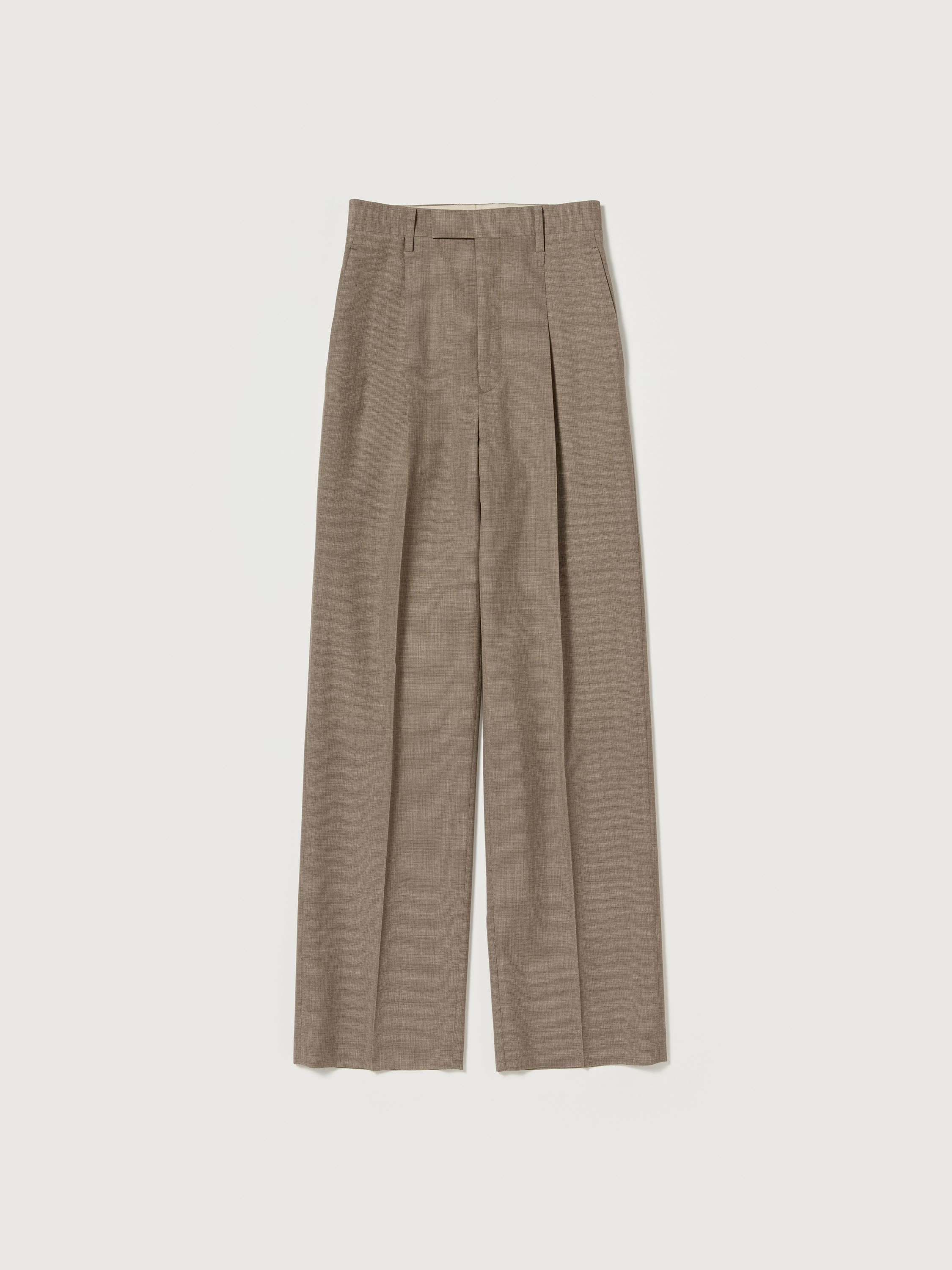 오라리 우먼즈 바지 TROPICAL WOOL KID MOHAIR ONE-TUCK SLACKS 25SS - 상세 이미지 2