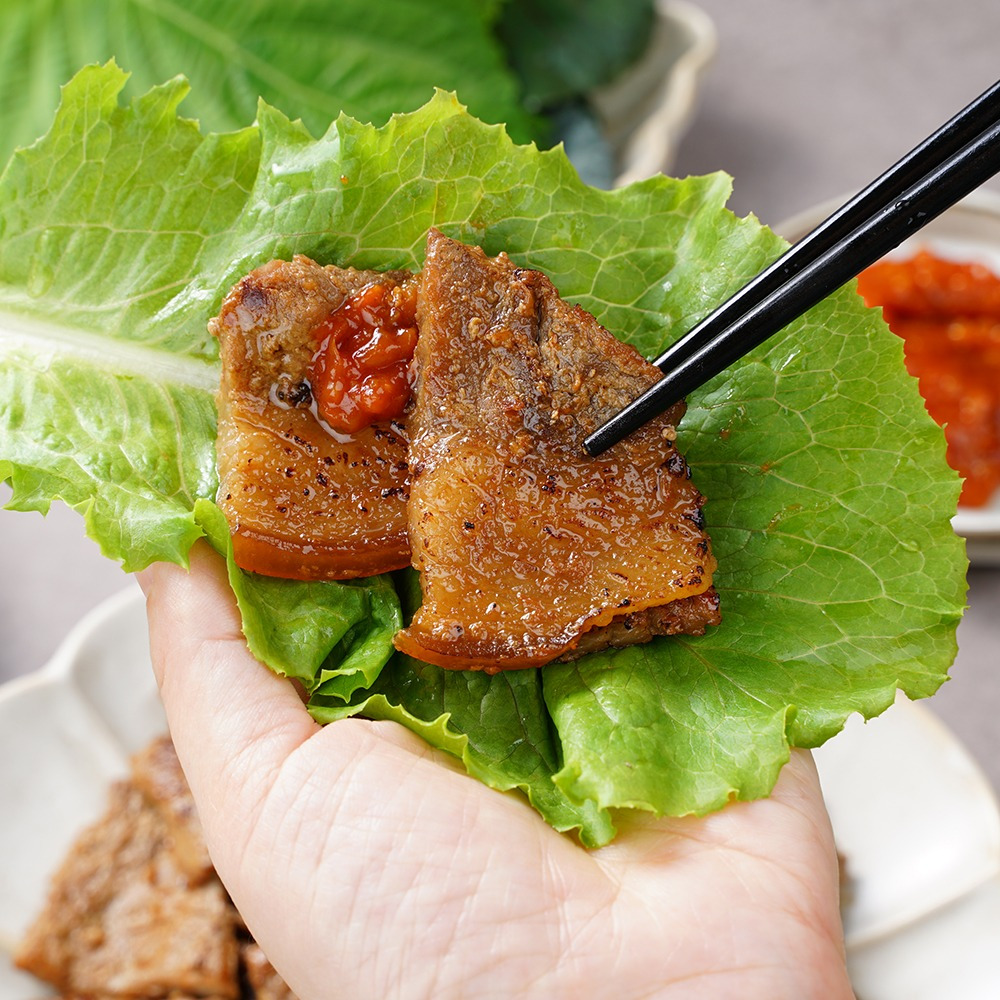 제주 흑돼지 칼집 양념구이 1kg+1kg - 상세 이미지 2