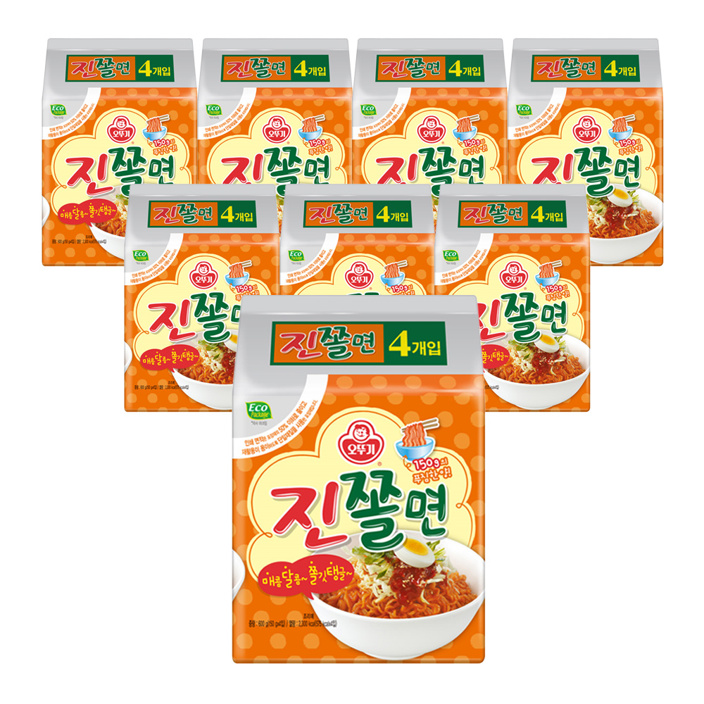 오뚜기 진쫄면 150g, 32개