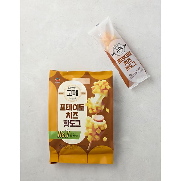 빠른배송 [고메] 포테이토치즈 핫도그 400g100gX4개입 452304 : 현생마켓2