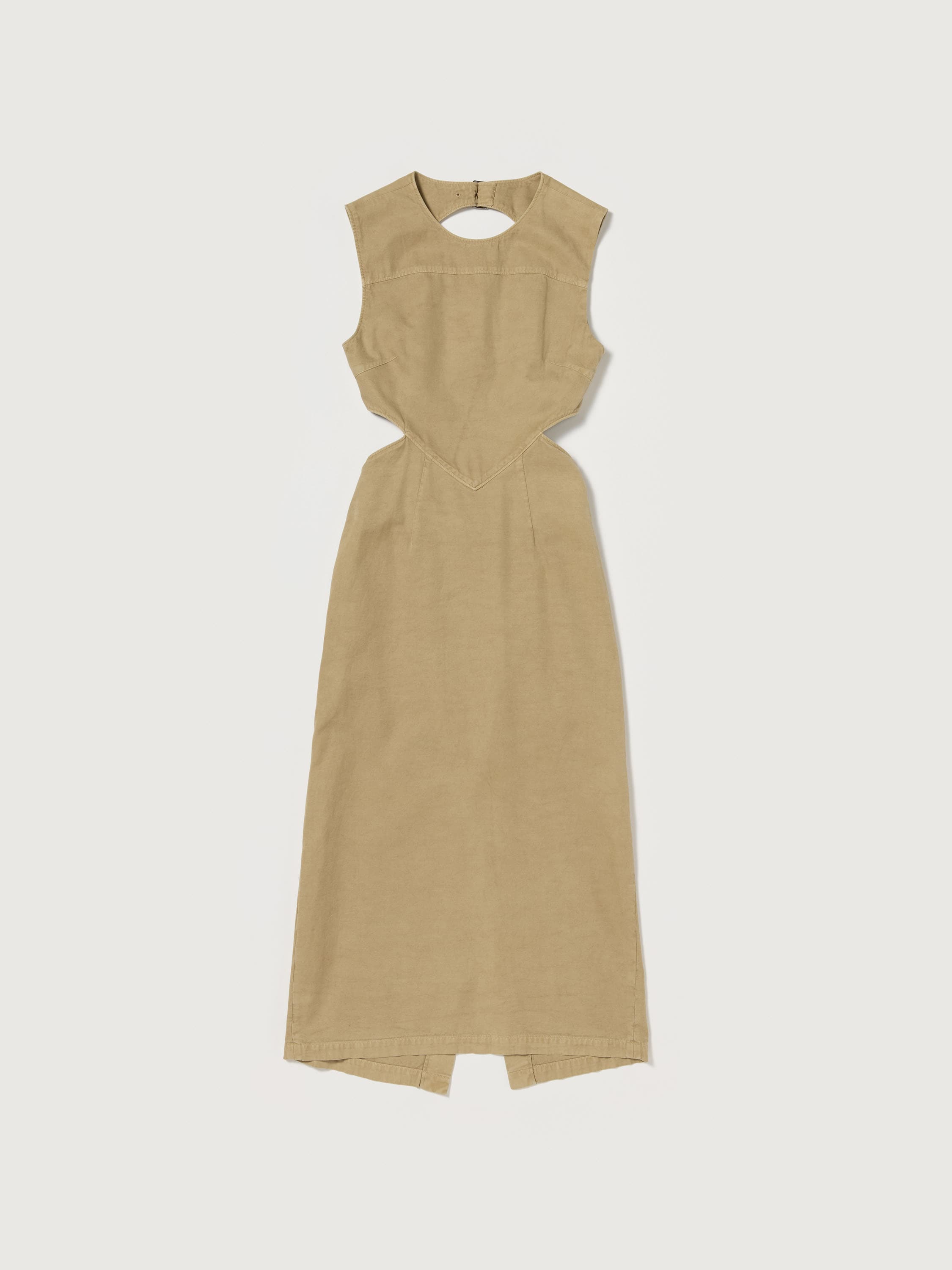 오라리 우먼즈 원피스 PRODUCT DYED FINX GABARDINE DRESS 25SS - 상세 이미지 2
