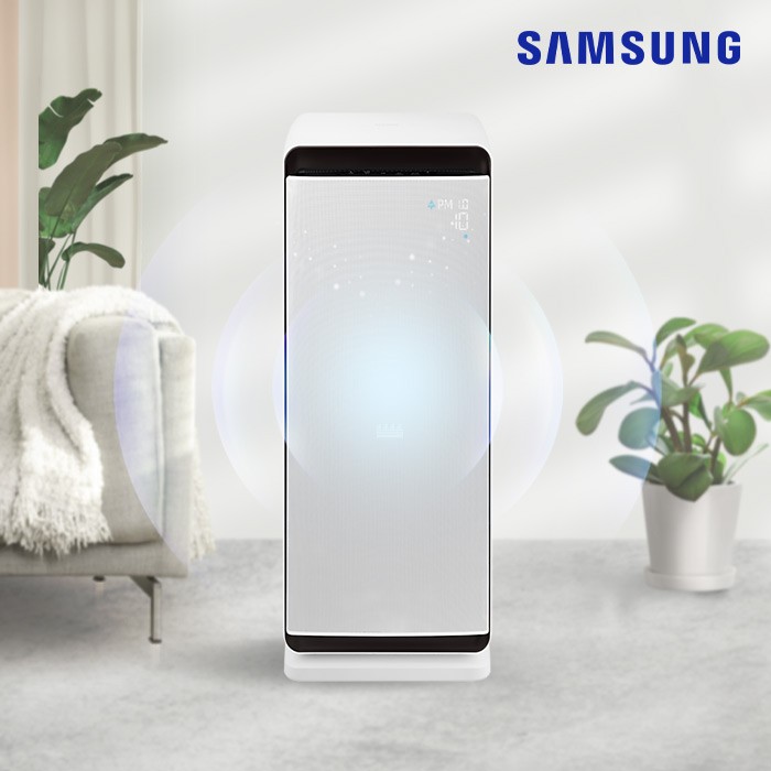 미세먼지 삼성 큐브 무풍 공기청정기 7중 초순도 청정 AX100N9080WD