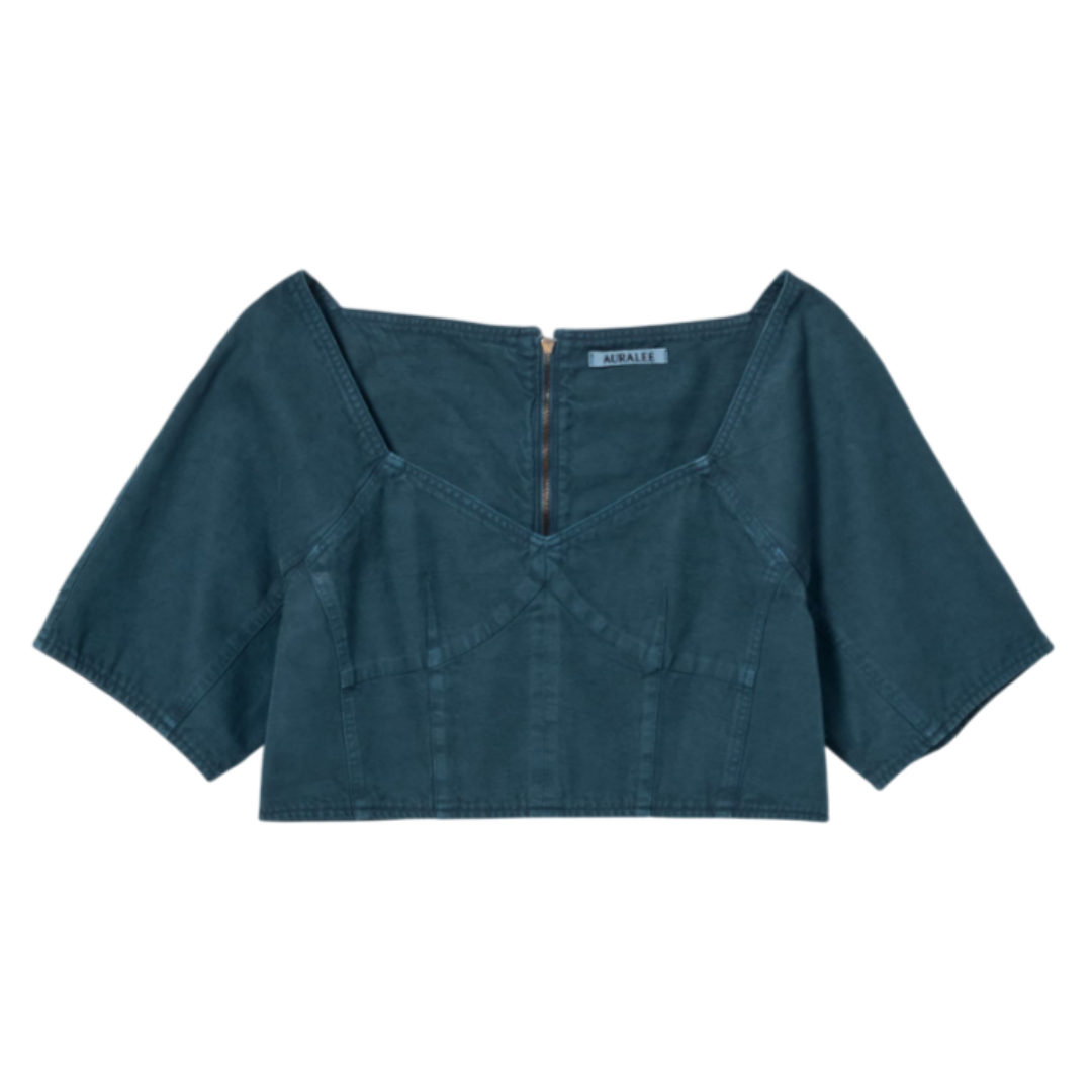 오라리 우먼즈 블라우스 PRODUCT DYED FINX GABARDINE P/O 25SS - 메인 이미지