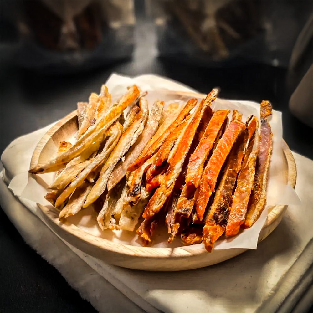 [국내가공 건어물]구운 아귀스틱(담백/매콤)세트 340g