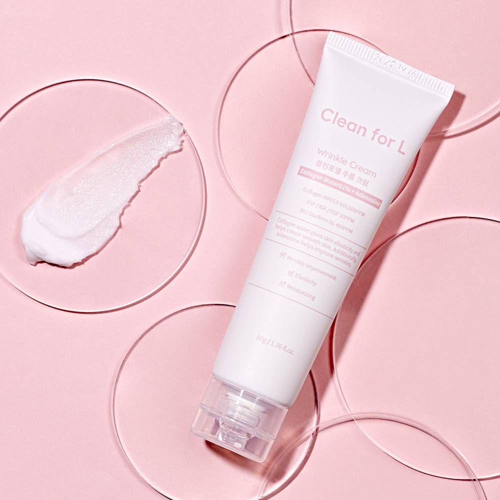 클린포엘 넥크림 목주름 크림 주름개선 콜라겐 가로 세로 결주름 목결 3GF - 상품 이미지