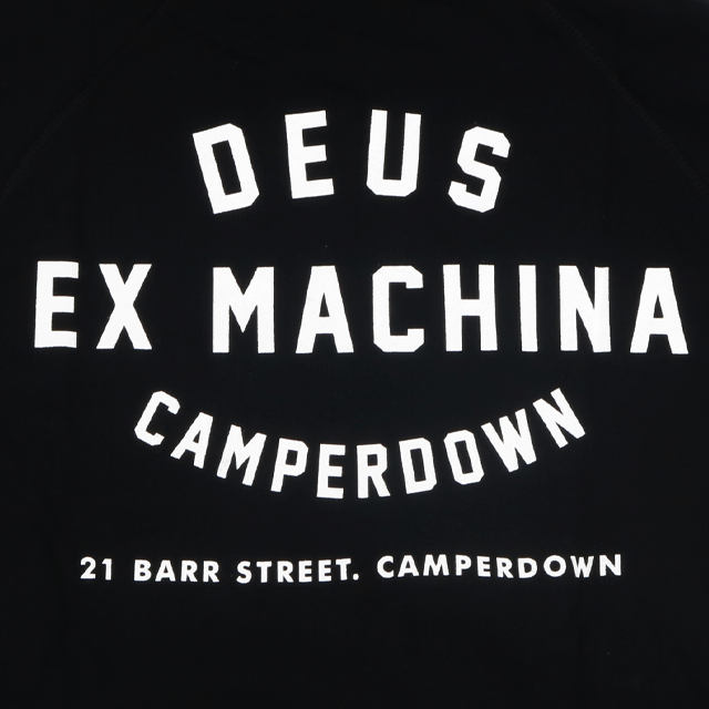 데우스 CAMPERDOWN ADDRESS HOODIE 후드티 T_DMW48675A-BLK - 상세 이미지 4