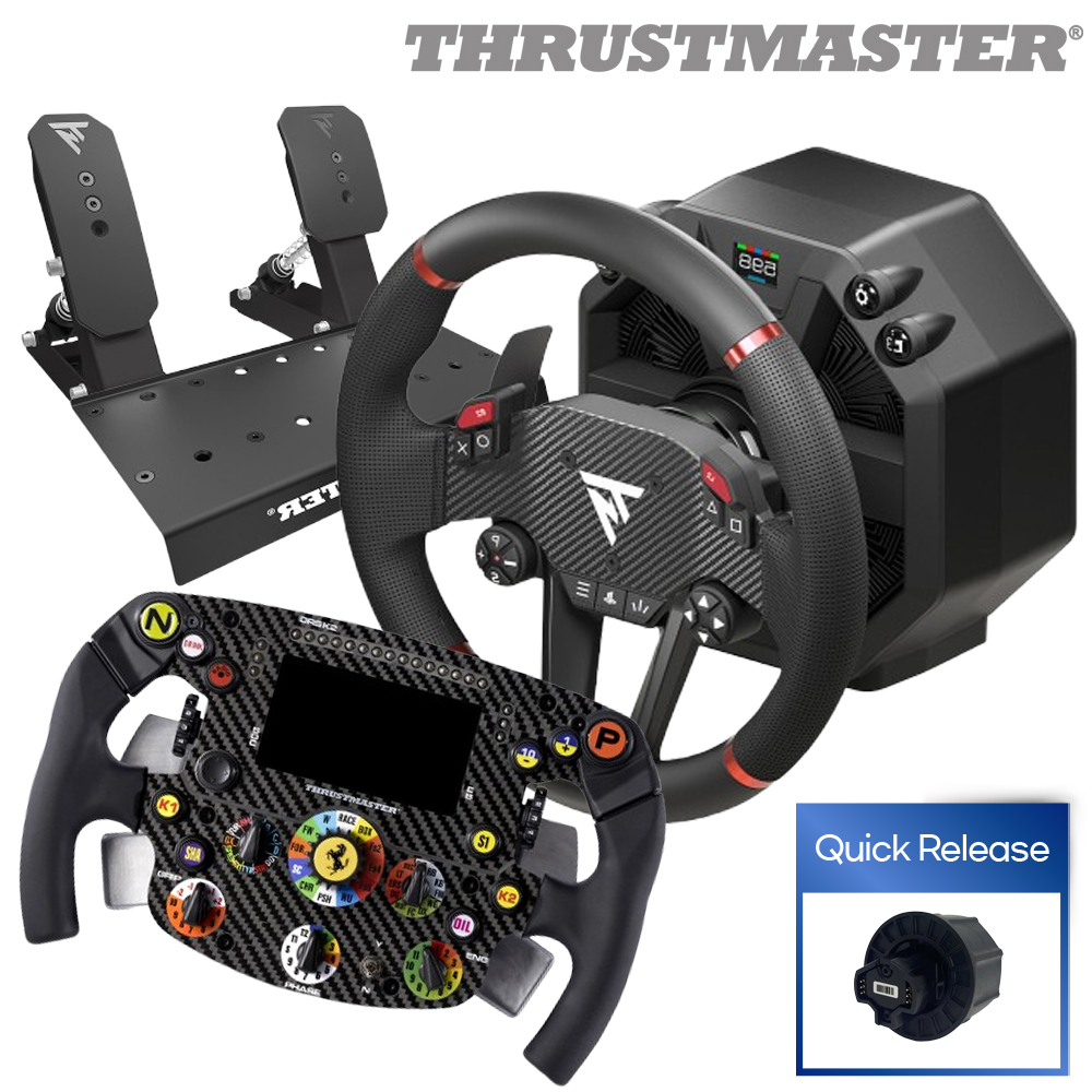 트러스트마스터 T598 다이렉트 드라이브 휠 + SF1000 Wheel ADD-ON 패키지 [Quick Release 증정] 상세 이미지 2