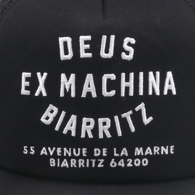 데우스 BIARRITZ ADDRESS TRUCKER 메쉬캡 DMF97357-BLK