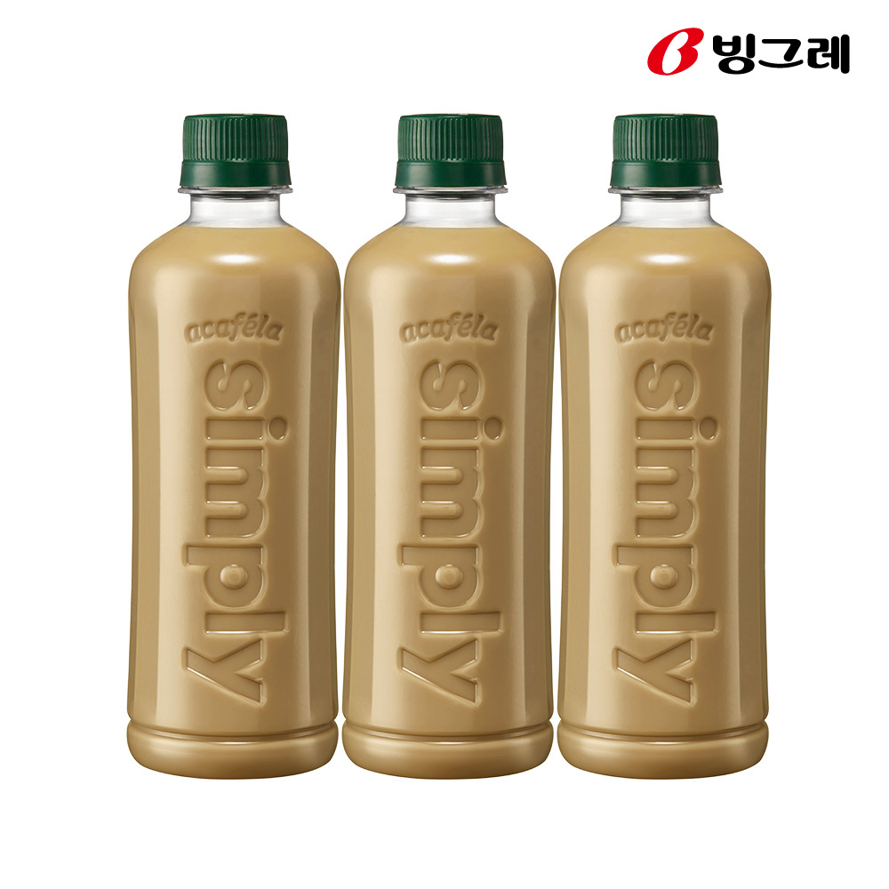 빙그레 아카페라 심플리 아메리카노 400ml 20개입 /커피 디카페인 로어슈거 이미지 6