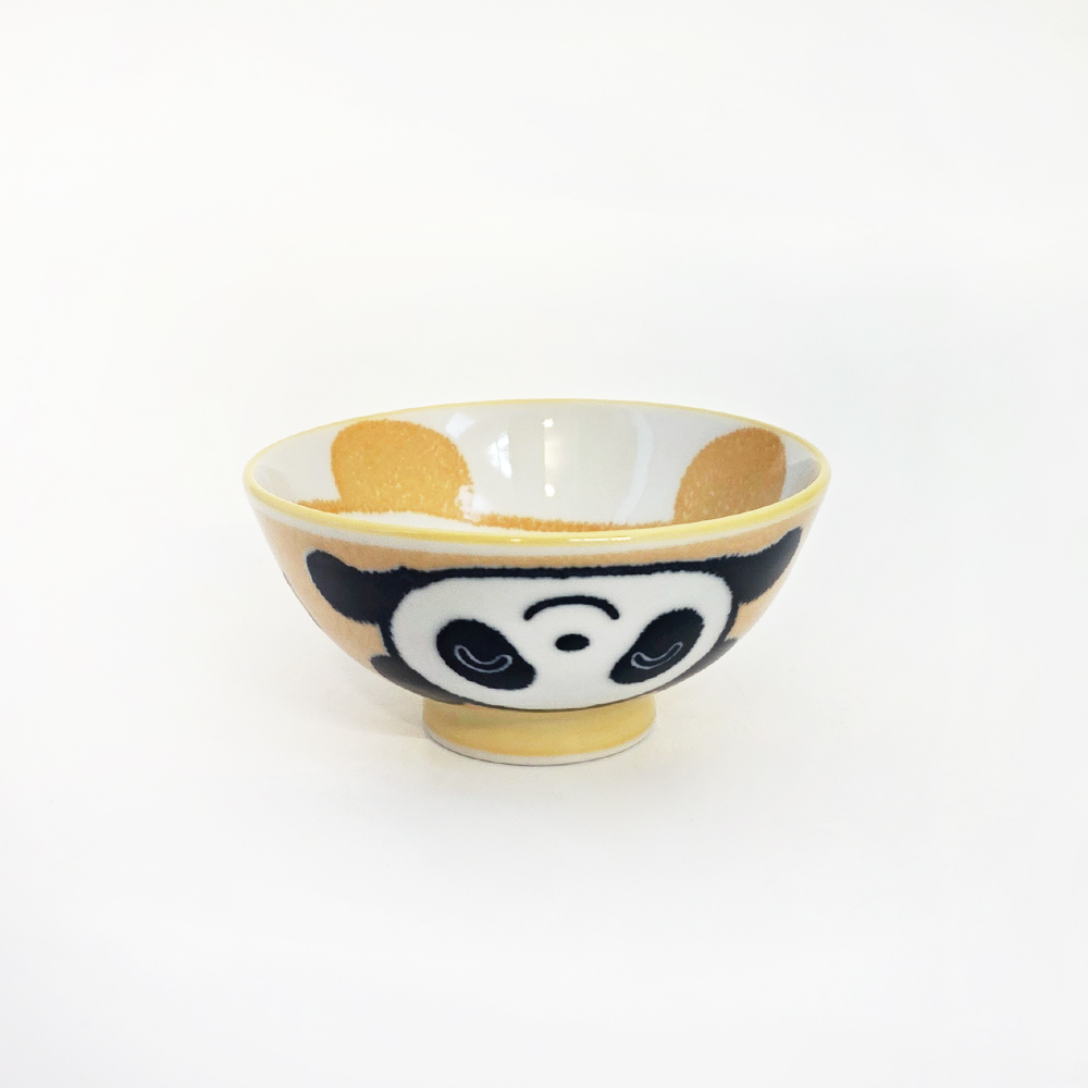 해피팬더 도자기 공기 (BOWL) - 옐로우 (일본수입) - 상세 이미지 2