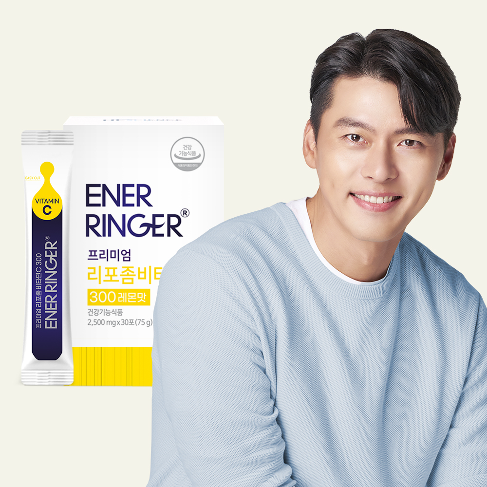 에너링거 프리미엄 리포좀 비타민C 300 레몬맛 30포, 1개 - 상품 이미지