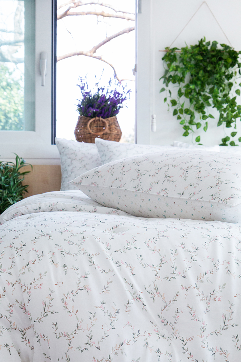 100% 텐셀 차렵 에코 엔젤 그린, S 160x210 차렵이불 1장 - 상세 이미지 3