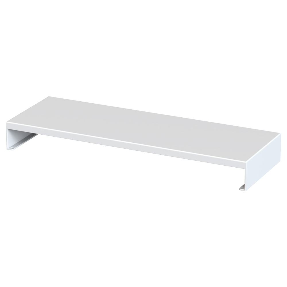 메탈 모니터 받침대 철제 선반 책상 컴퓨터 모니터 받침 700mm, 화이트