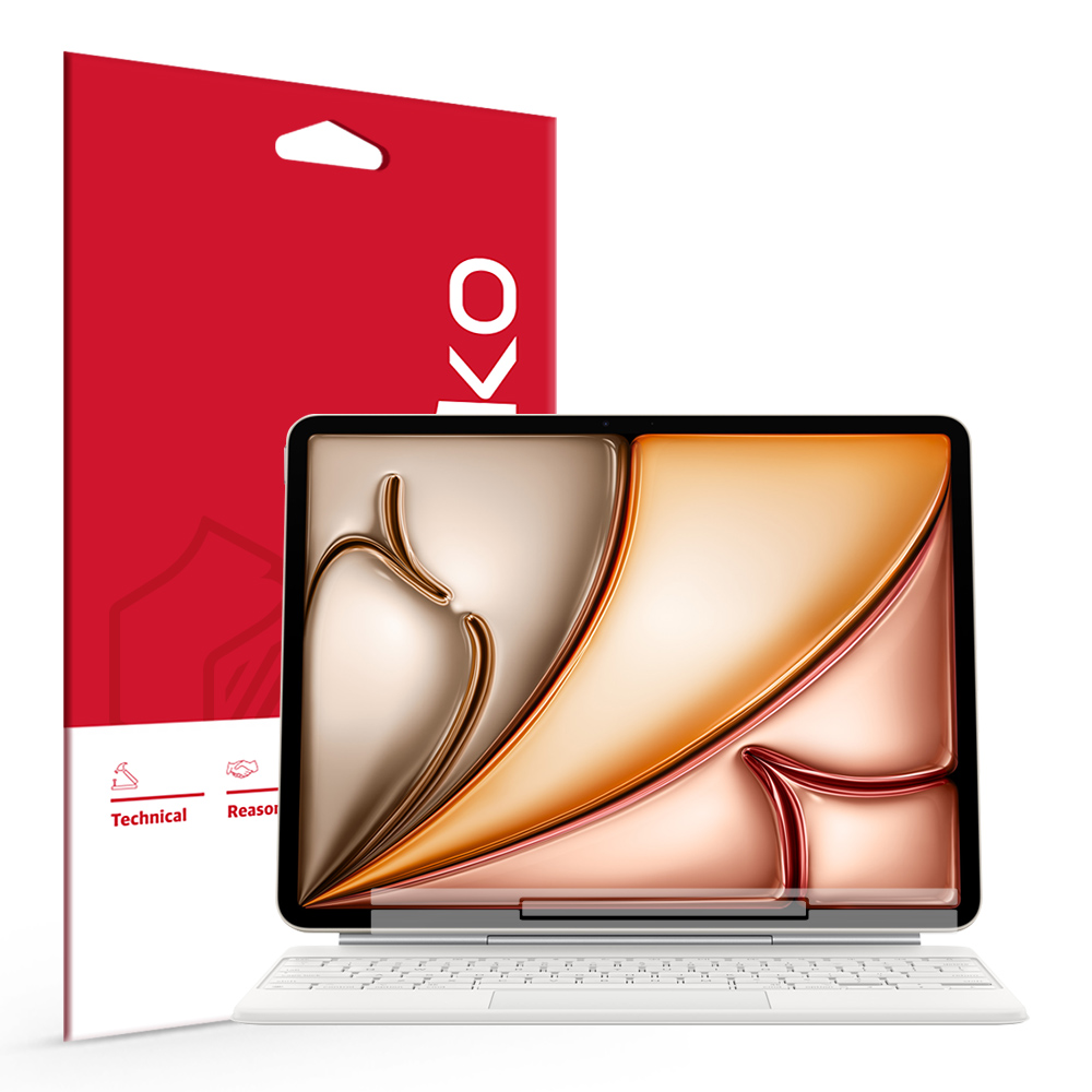 아이패드에어 13 7세대 M3 매직키보드 무광 힌지 보호필름 1매