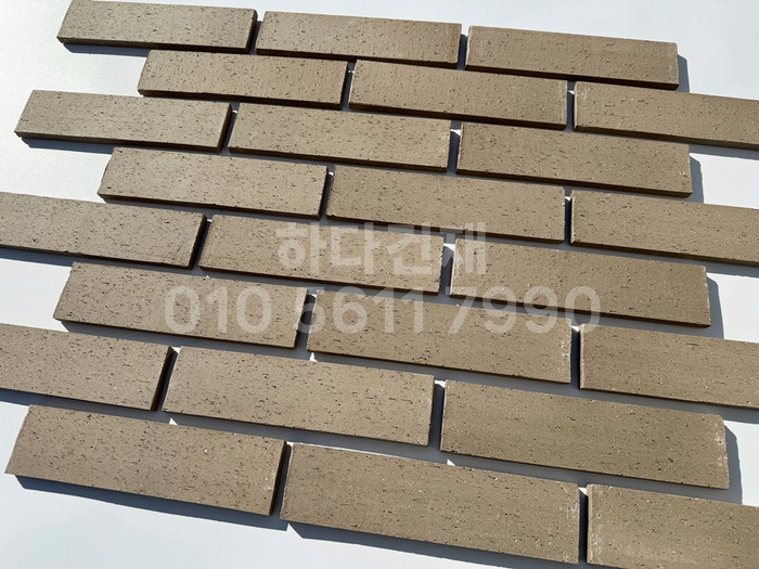 점토타일 전돌 SG베이지그레이 240x60x12T│파벽돌│하다건재