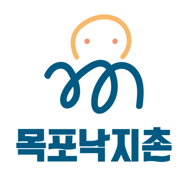 목포낙지촌 스토어 로고