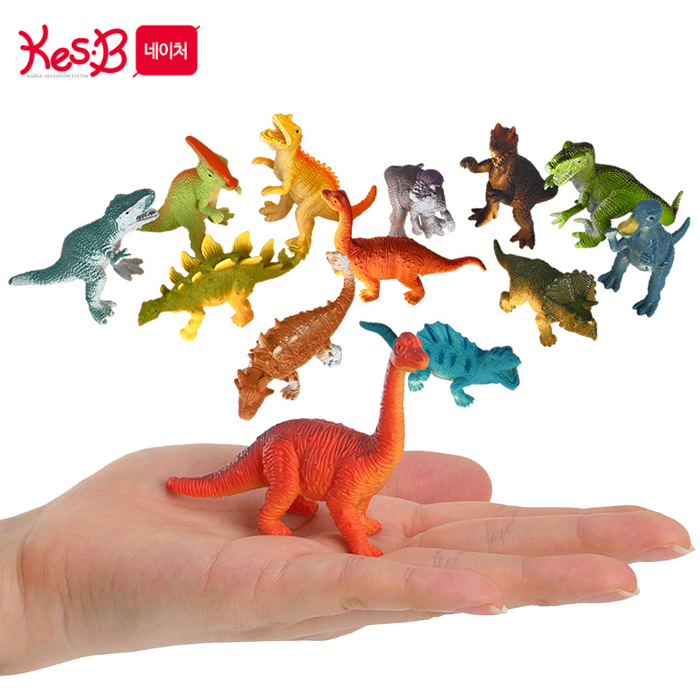공룡피규어 세트 모형 장난감 티라노 스피노사우루스 브라키오 벨로시랩터 트리케라톱스