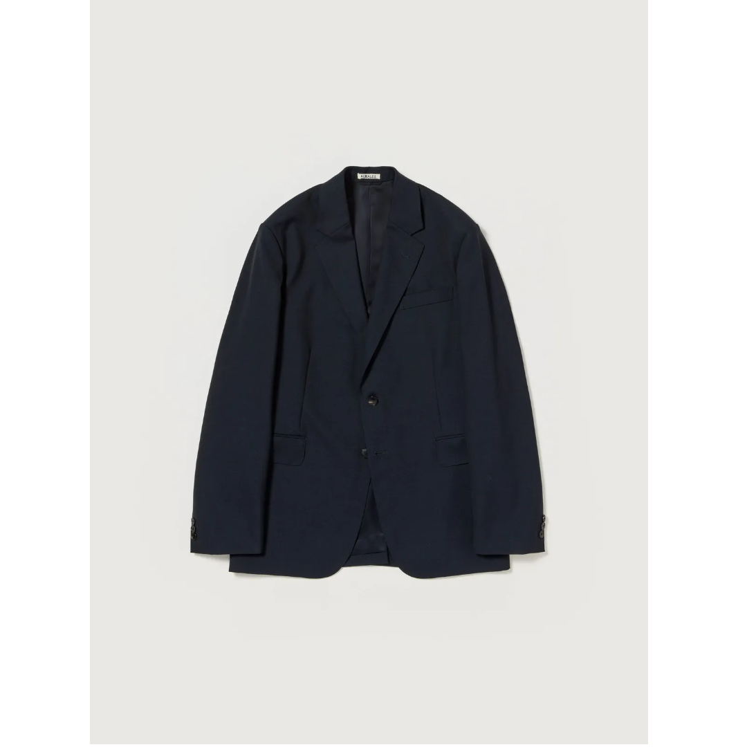 오라리 AURALEE 울 키드 모헤어 HOP SACK JACKET A25SJ01MH - 상품 이미지