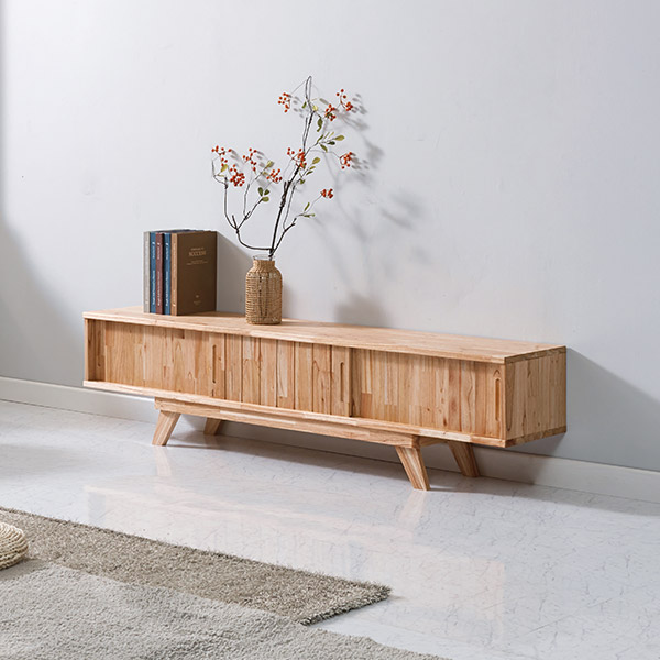 파란들가구 참죽원목 천연도장 1600 TV거실장 거실수납장