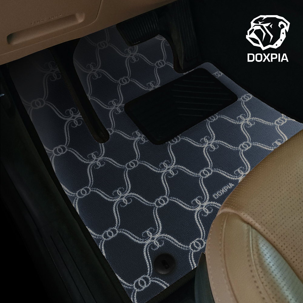 독스피아 전차종 자동차 매트 코일 카매트 패턴디자인 8종