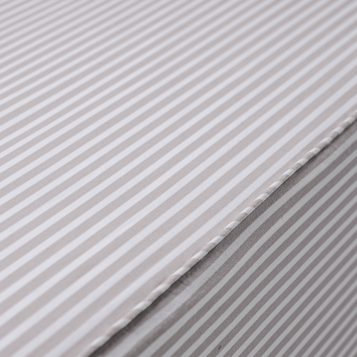 마이하우스 알러지케어 진드기차단 홑겹 침대 매트리스커버 스트라이프 (그레이), SS(슈퍼싱글)