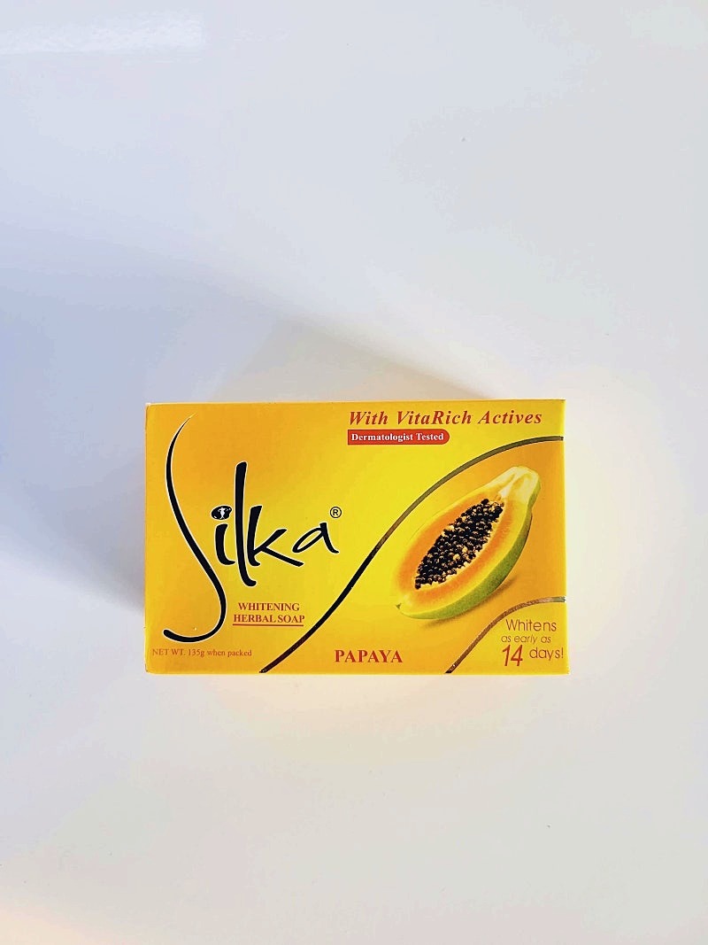 필리핀 실카 파파야 주황 비누, 135g, 10개 - 상품 이미지