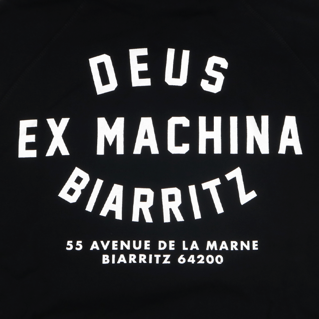 데우스 BIARRITZ HOODIE 후드티 T_DMW48675S-BLK - 상세 이미지 4
