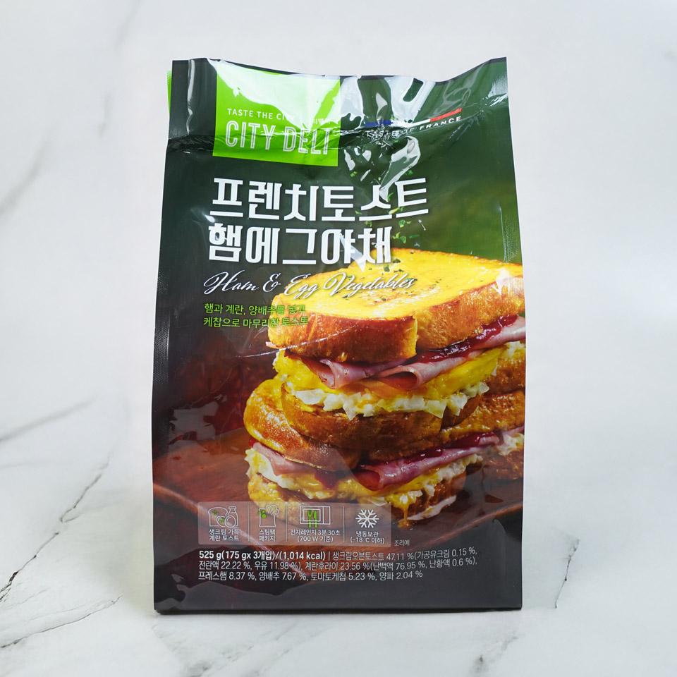 메가마트 시티델리 프렌치토스트 햄에그야채 525g - 메인 이미지