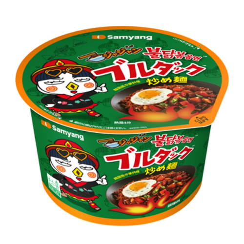 일본 삼양 불닭볶음면 컵라면 짜장맛 빅컵 - 메인 이미지