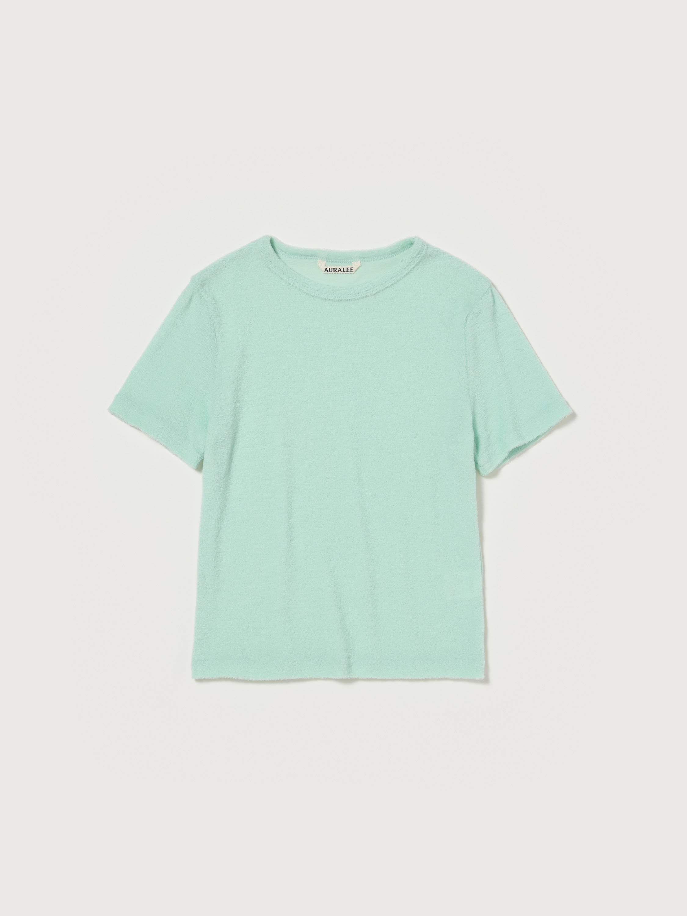 오라리 우먼즈 반팔 WASHABLE WOOL PILE TEE 25SS - 상세 이미지 2