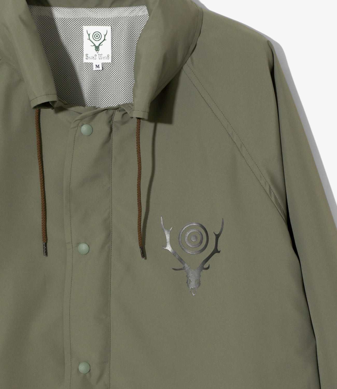 올리브 자켓 디테일1