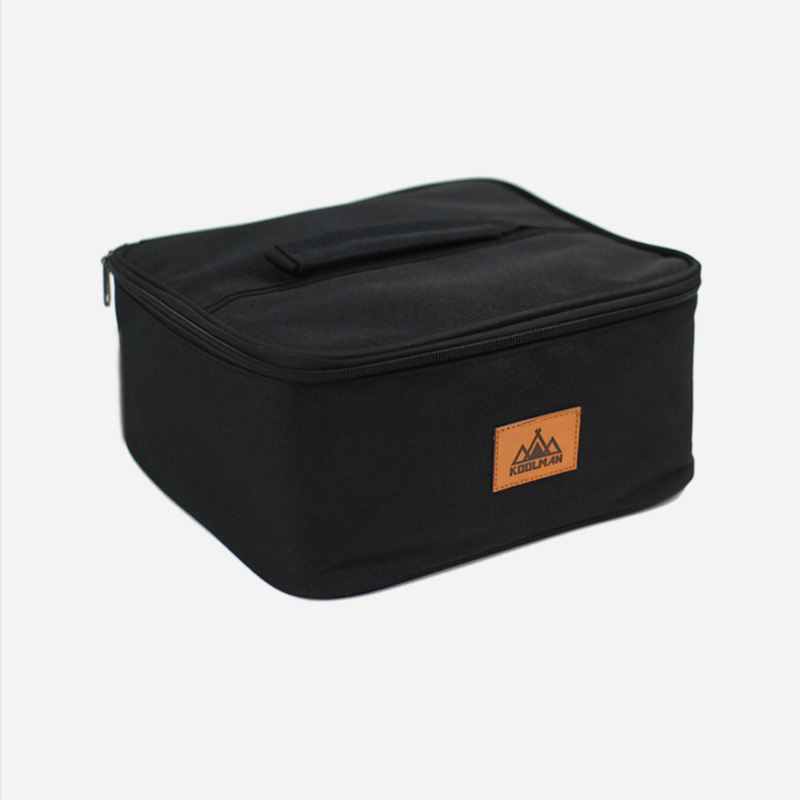 KOOLMAN 쿨맨 캠핑 버너 가방 미니 식기 수납가방 블랙 (브라운/그린/아이보리)