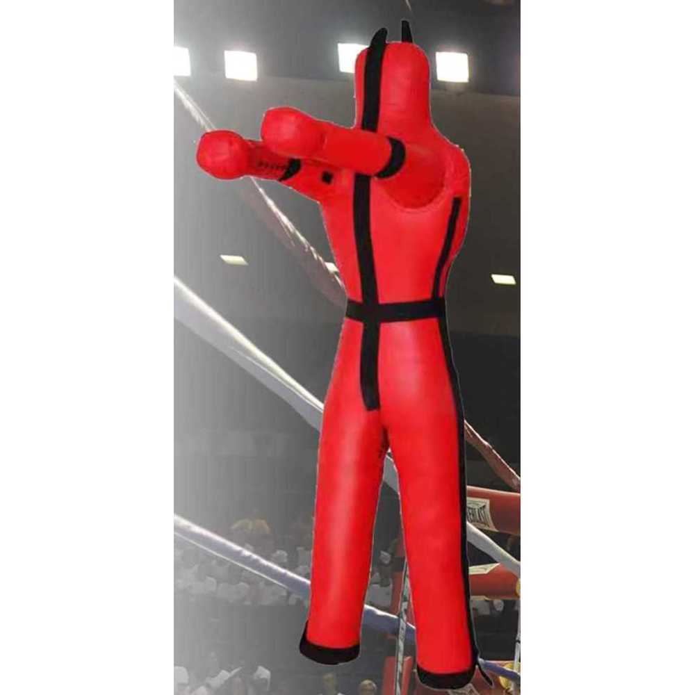 그래플링 주짓수 더미 사람 상품 모양 권투 기술 연습용 173CM-50KG가죽 - 메인 이미지