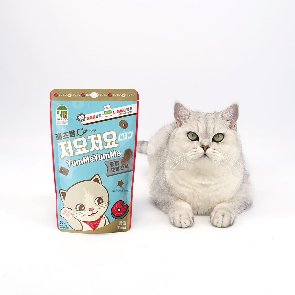 캐츠랑 저요저요 고양이 간식 이빨과자 참치, 150g, 1개 - 상품 이미지