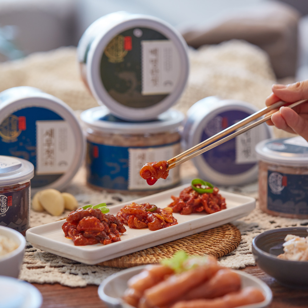 90년 전통 토굴숙성 젓갈 10종 250g 명란젓 갈치속젓 오징어젓 등 - 상세 이미지 4