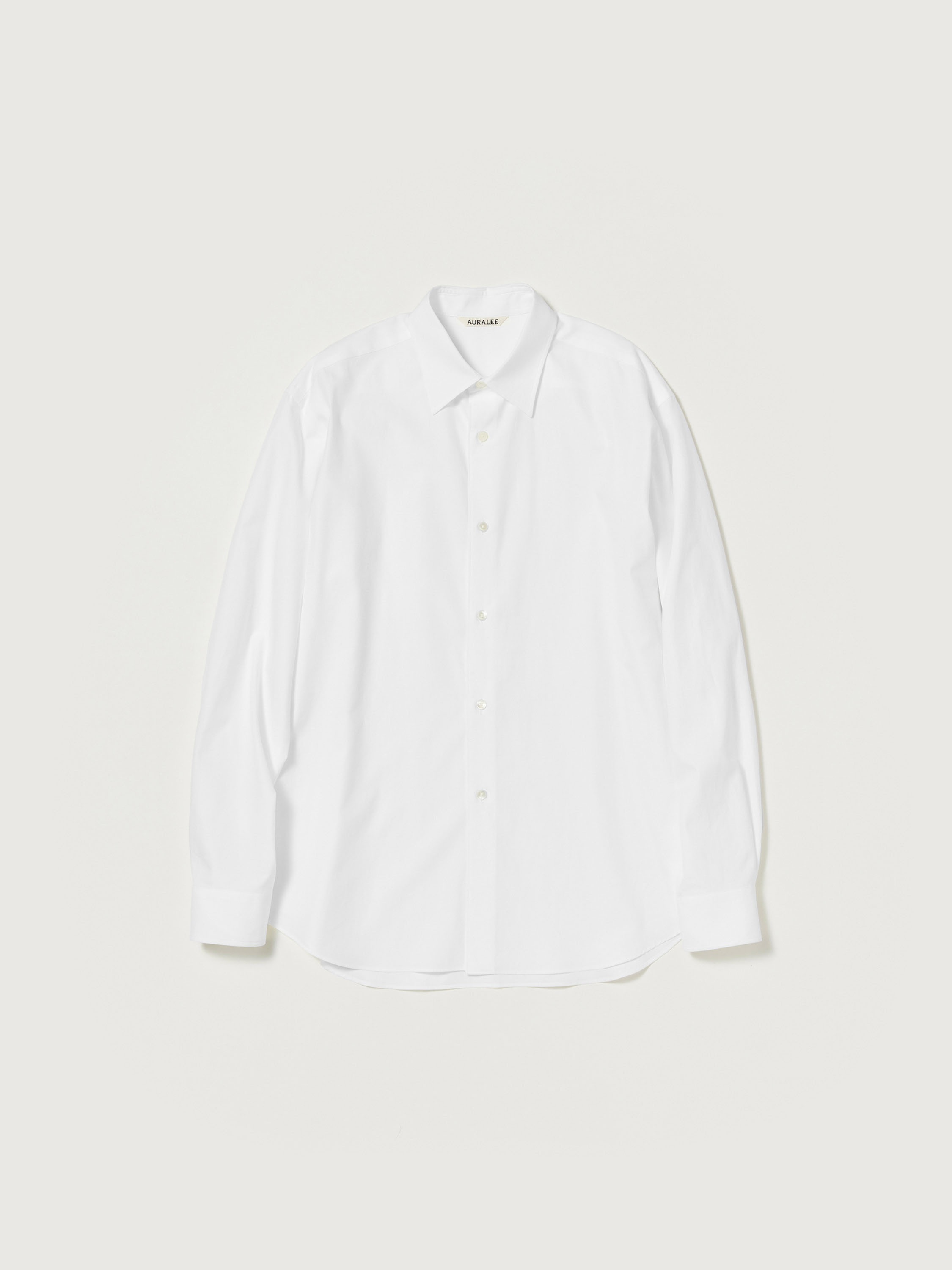 오라리 우먼즈 셔츠 WASHED FINX TWILL SHIRT 25SS - 상세 이미지 2