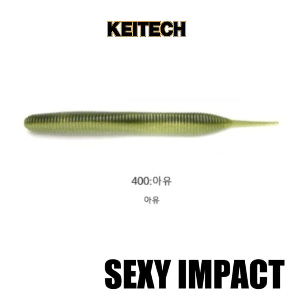 배스루어 케이텍 섹시임펙트 배스 루어 쉐드 소프트베이트 웜 400, 12cm - 메인 이미지