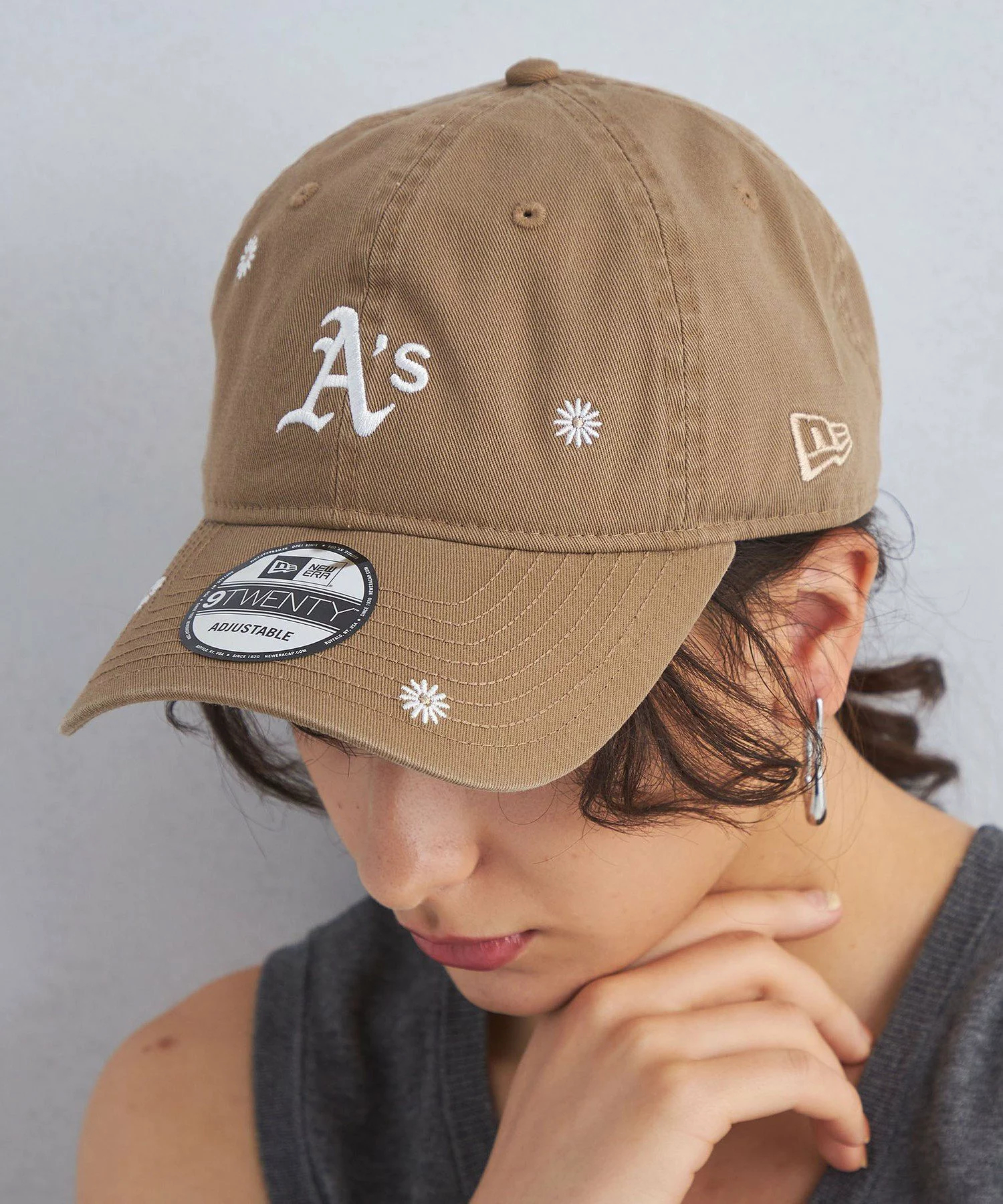 뉴에라 NEWERA X UA MLB Floral 별주 꽃무늬 자수 볼캡 캡 모자 3컬러 - 상세 이미지 3