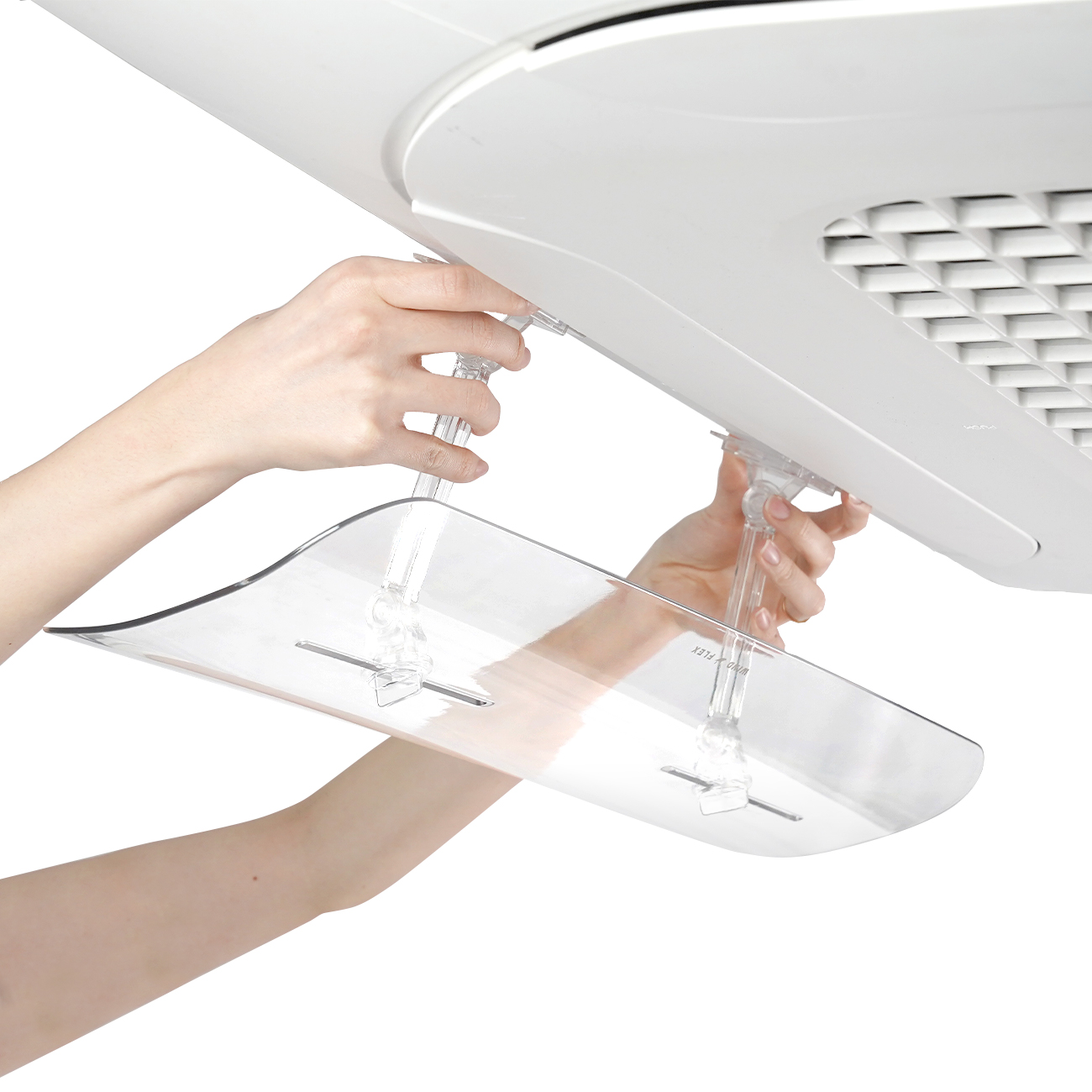 초간편설치 무타공 천장형 시스템 에어컨 바람막이 가림막 윈드플렉스