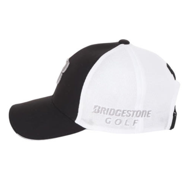 브리지스톤 골프 BRIDGESTONE GOLF 모자 프로 메쉬 캡 CPS24A 블랙 - 상세 이미지 3