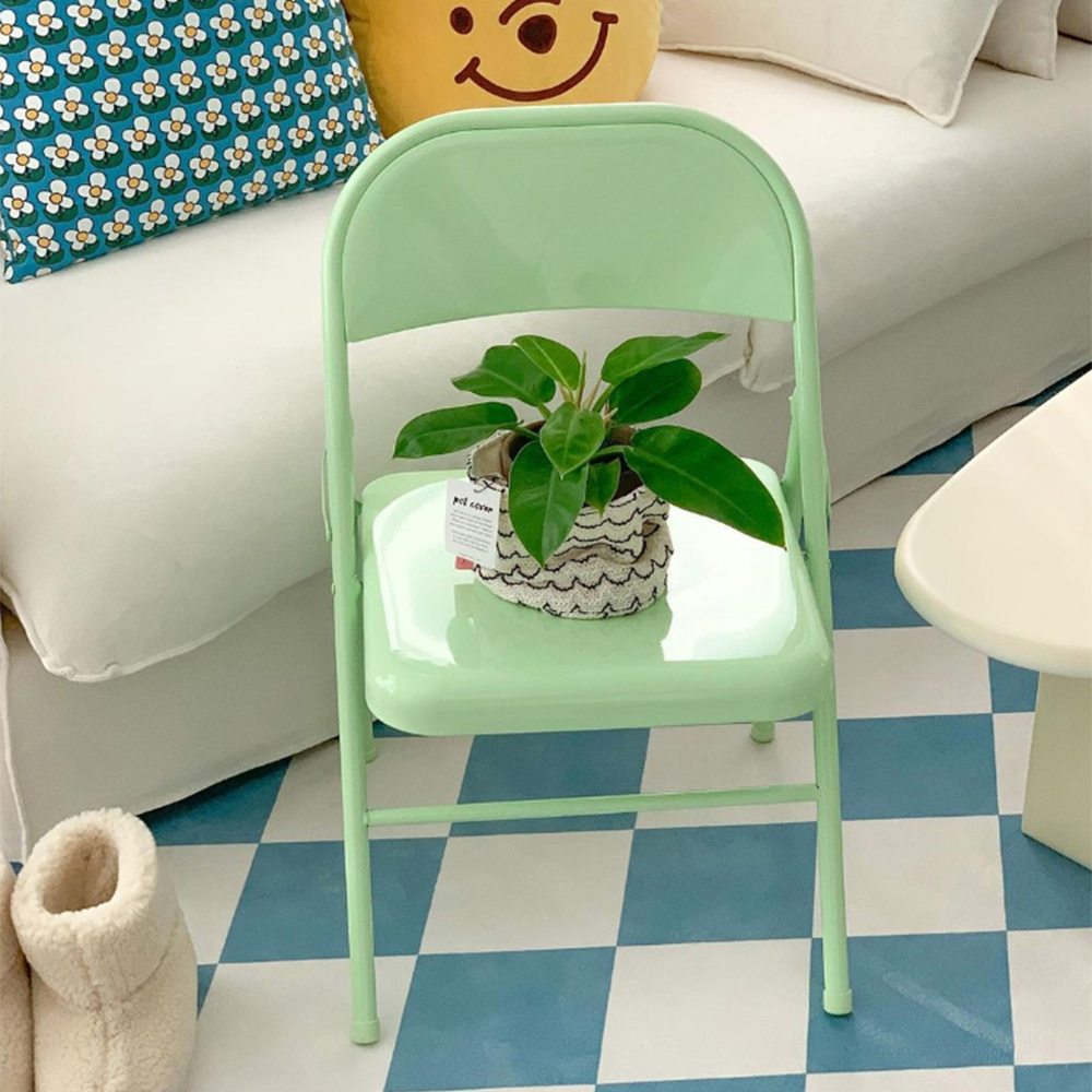 오그레 컬러 폴딩 체어