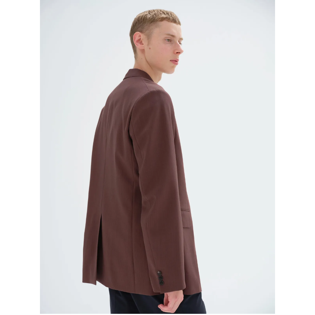 오라리 AURALEE 울 키드 모헤어 HOP SACK JACKET A25SJ01MH - 상세 이미지 4