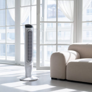 클래파 날개없는 선풍기 무풍 타워형 360도 회전 타워팬 개봉기 | 실사용 후기 - 상품 이미지 2