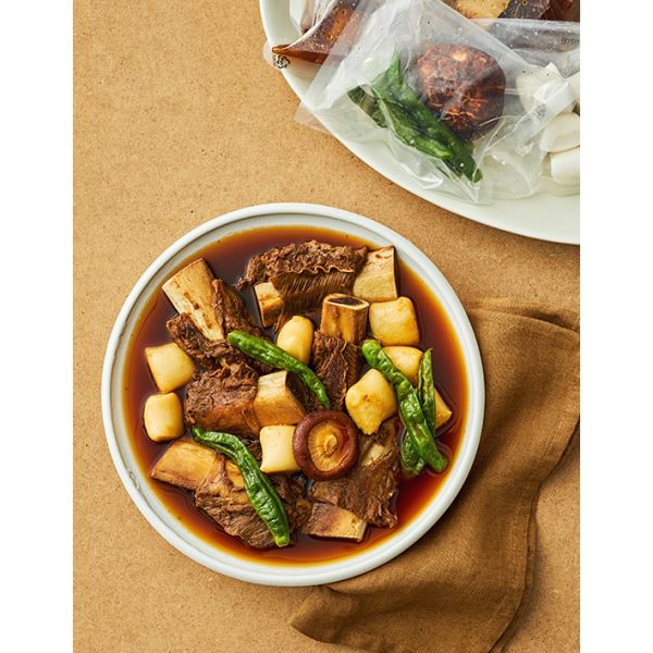 빠른배송 [간판없는집] 떡듬뿍 꽈리 소갈비찜 454056 : 현생마켓2