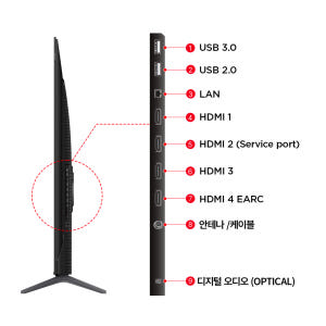 TCL 65T8C 4K 144Hz QLED 안드로이드12 구글 TV 상세 이미지 6
