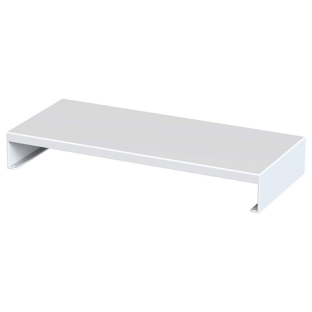 메탈 모니터 받침대 철제 선반 책상 컴퓨터 모니터 받침 560mm, 화이트